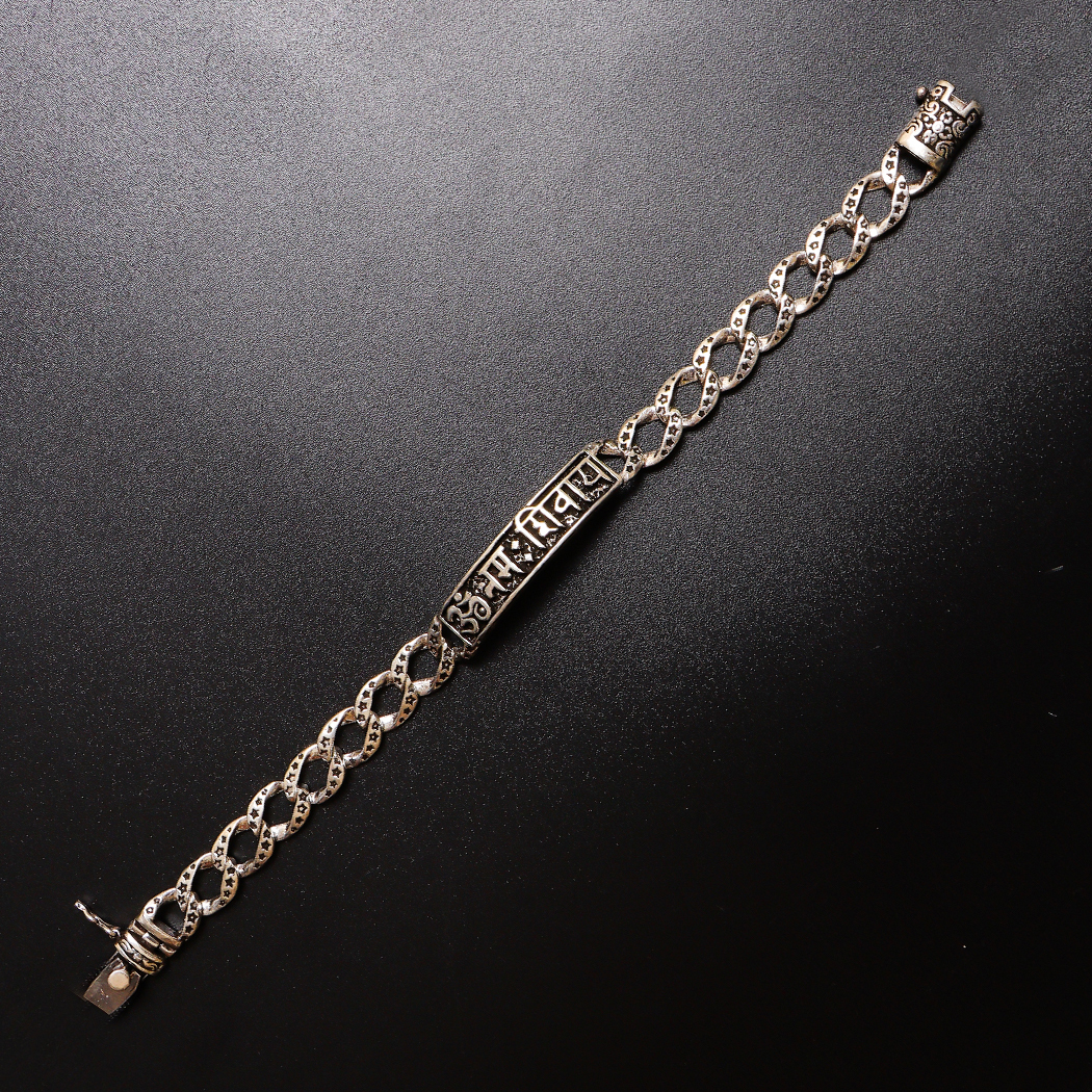 Om bracelet, Stainless steel Hamsa Yoga jewelry - Inspire Uplift