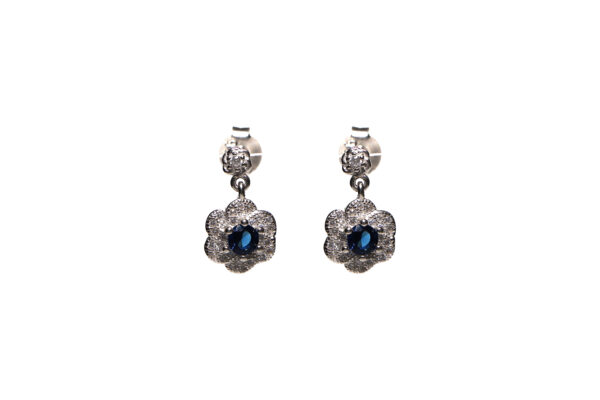 Blue stone Earring