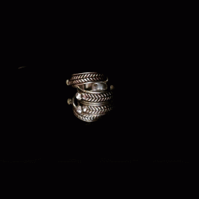 Sterling Silver Oxidized Toe Ring (92.5 silver)