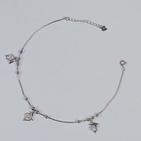 Dolphin Sterling Silver Anklets