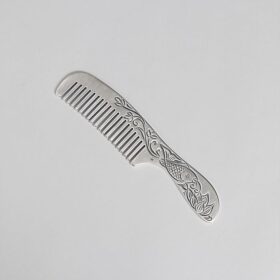 Fish Pan Sterling Silver Comb