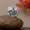 Small Ganapati Sterling silver idol