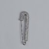 Stick Shaped Sterling Silver Saree Pin