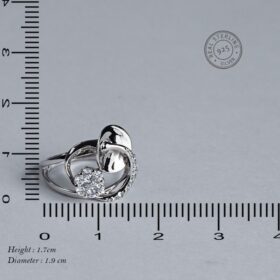 Swirl Sterling Silver Ring